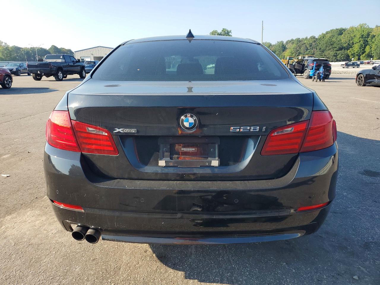 2013 Bmw 528 Xi Black vin: WBAXH5C59DD110391