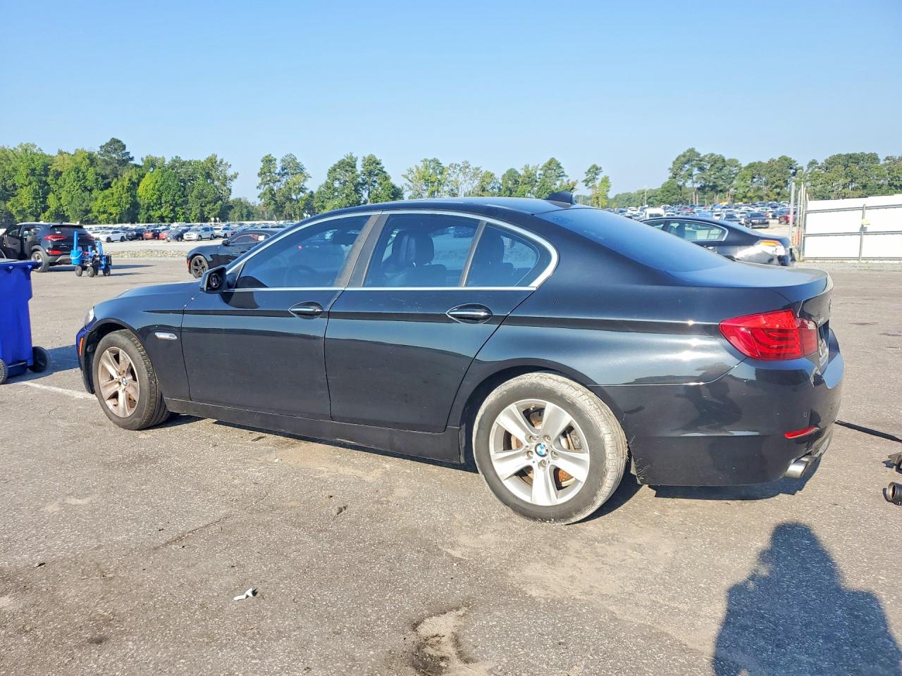2013 Bmw 528 Xi Black vin: WBAXH5C59DD110391