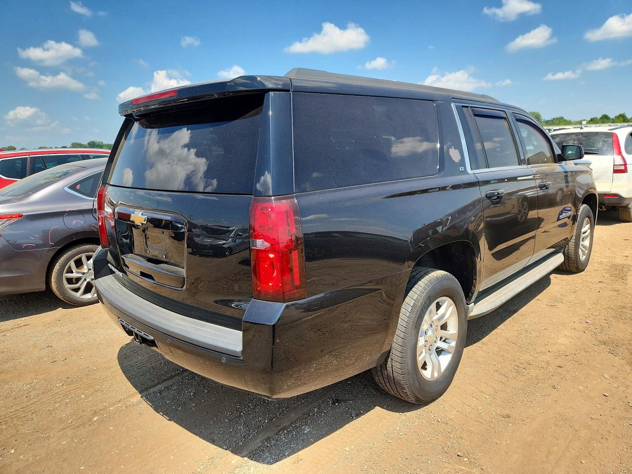 2015 Chevrolet Suburban K1500 Lt Black vin: 1GNSKJKC3FR192302