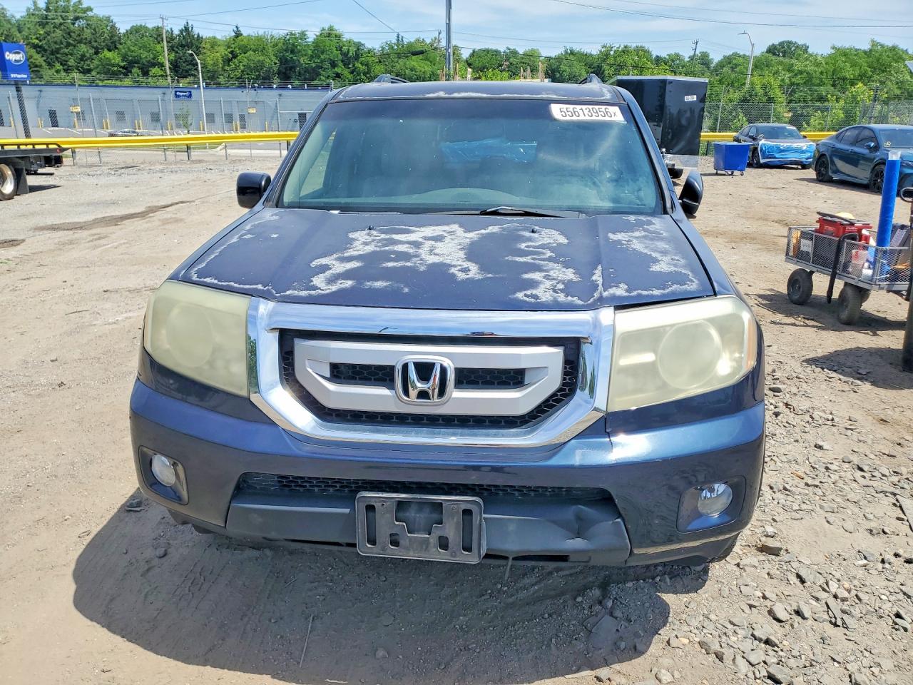 2010 Honda Pilot Exl Blue vin: 5FNYF4H66AB024274