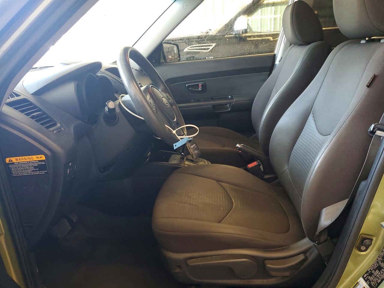 2012 Kia Soul Base Зеленый vin: KNDJT2A53C7354981