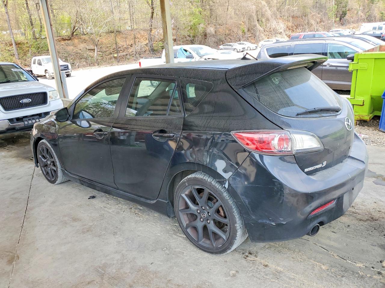2013 Mazda Speed 3 Black vin: JM1BL1L37D1709083