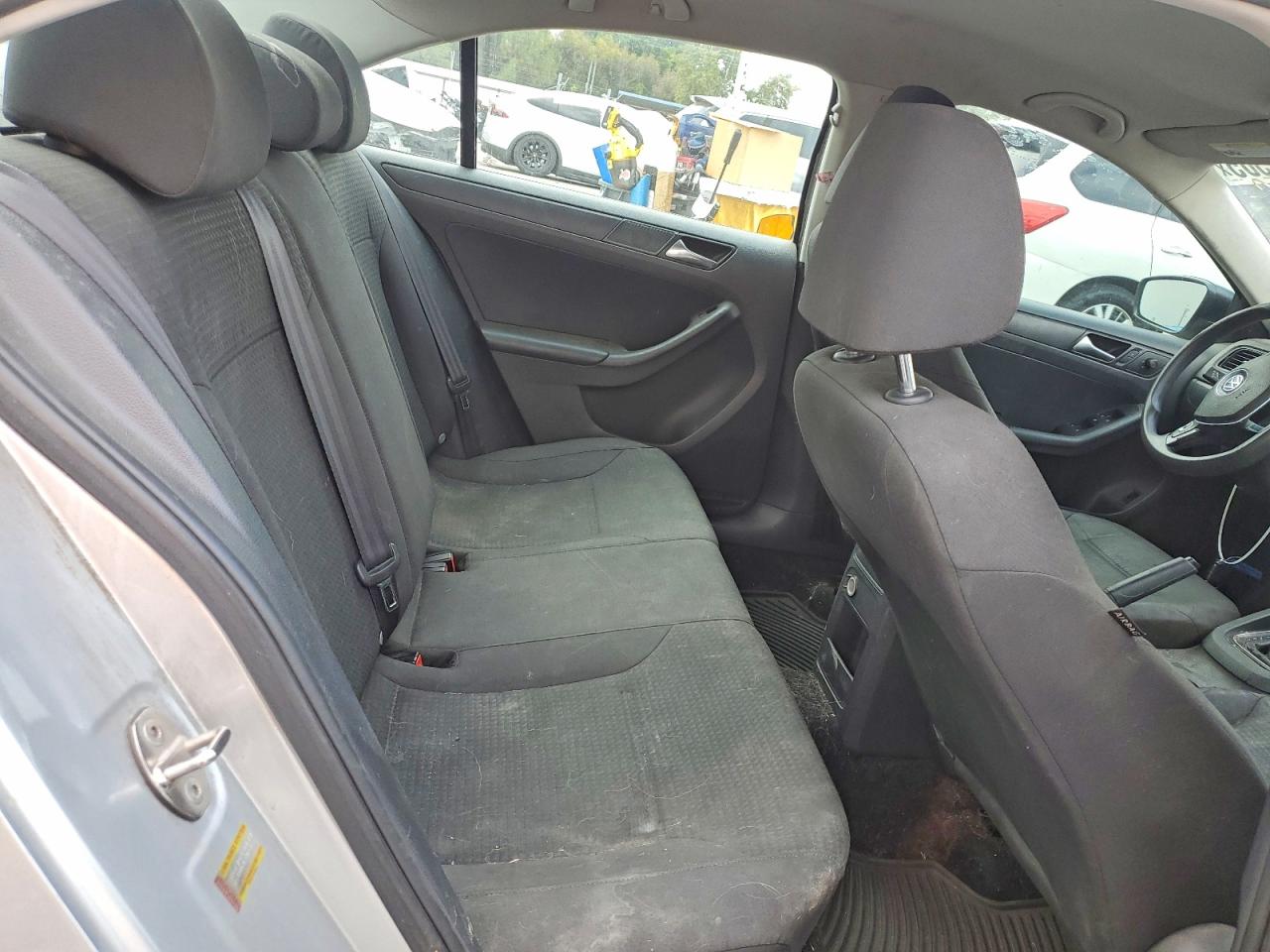 2015 Volkswagen Jetta Base Gray vin: 3VW2K7AJ5FM284666