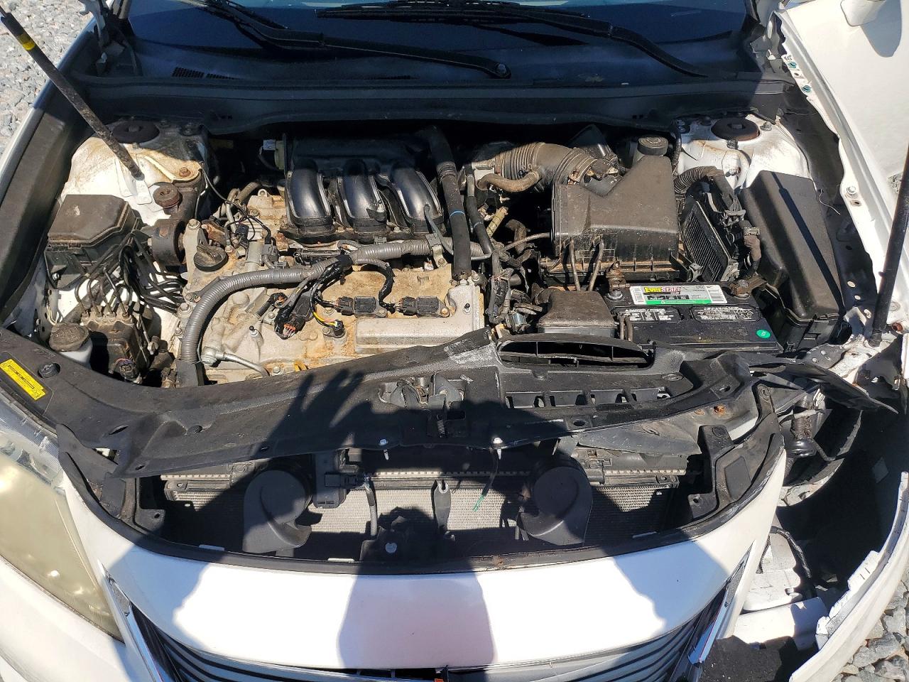 2013 Lexus Es 350 White vin: JTHBK1GG8D2015107