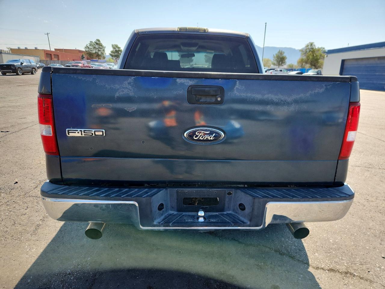 2007 Ford F150 Supercrew Blue vin: 1FTPW12V27KC54531