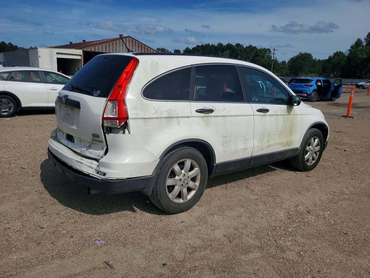 2011 Honda Cr-v Se White vin: 5J6RE3H48BL043143