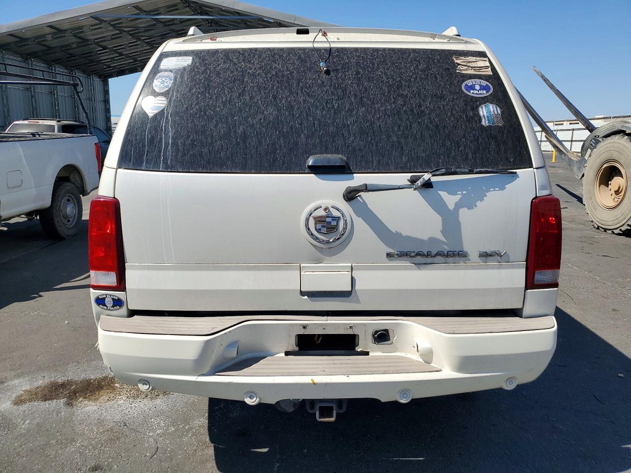 2006 Cadillac Escalade Esv White vin: 3GYFK66N86G101151