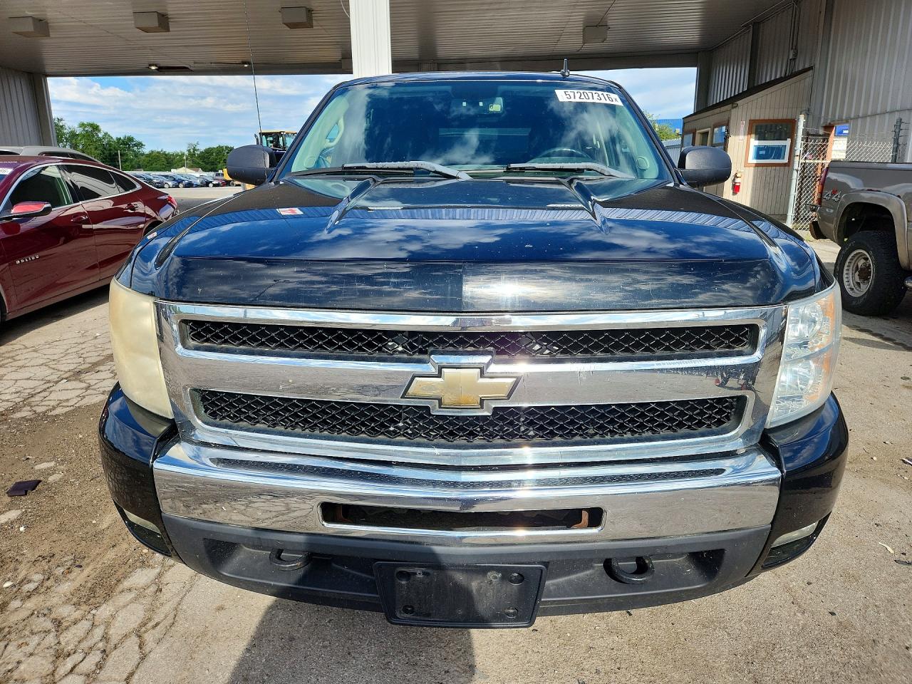 2011 Chevrolet Silverado K1500 Lt Black vin: 3GCPKSE32BG373272