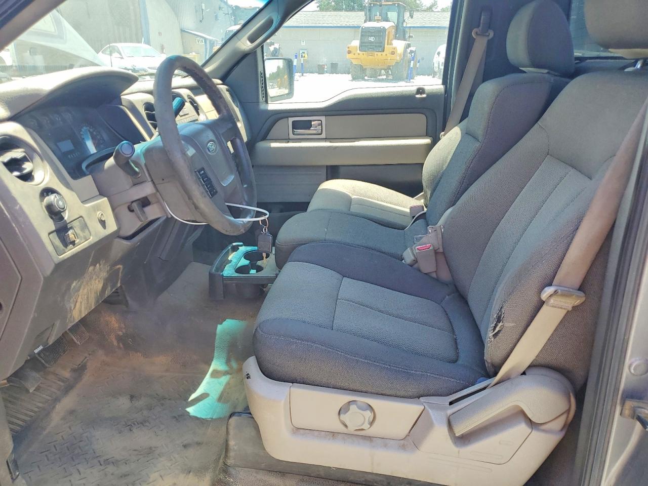 2010 Ford F150 Gray vin: 1FTMF1CW5AKE77602