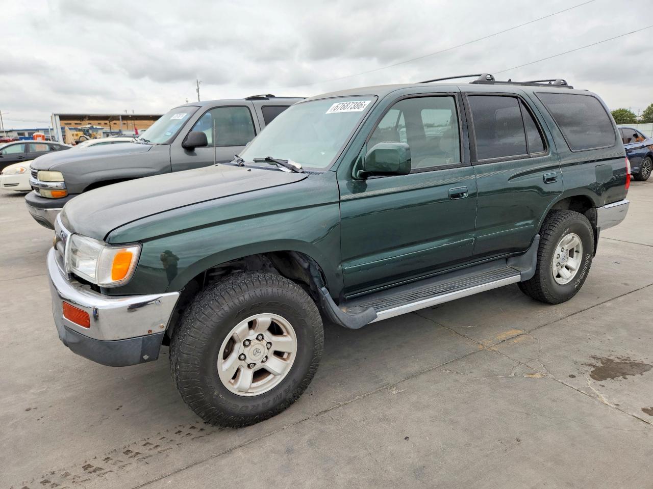 2000 Toyota 4runner Sr5 Green vin: JT3GN86R9Y0141718