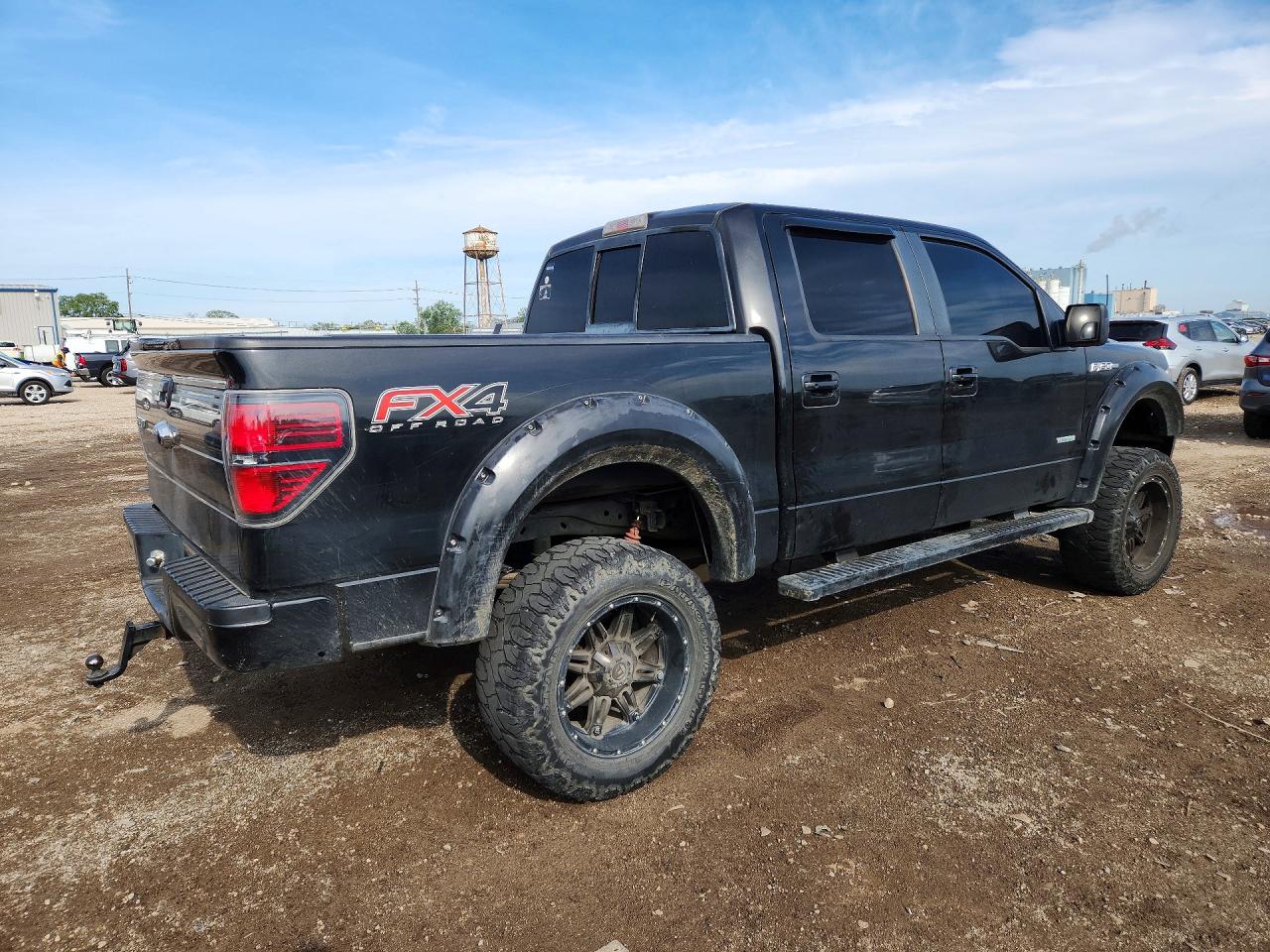 2012 Ford F150 Supercrew Black vin: 1FTFW1ET8CKE29400