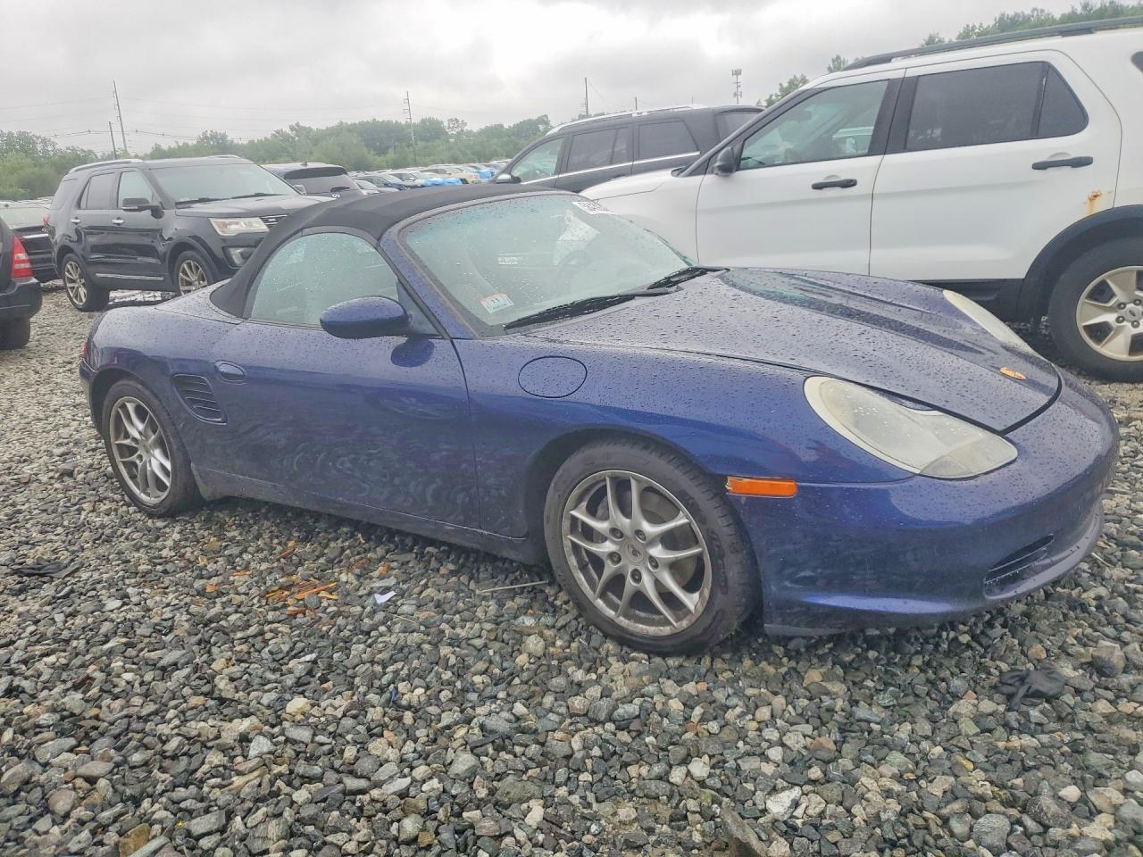 2004 Porsche Boxster Blue vin: WP0CA29854S620657