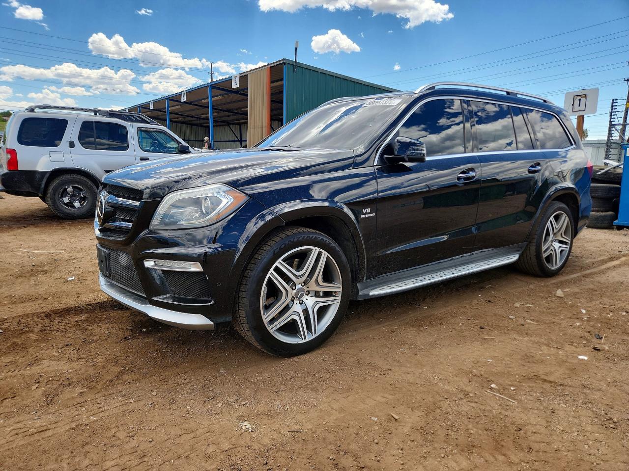 2015 Mercedes-benz Gl 63 Amg Black vin: 4JGDF7EE1FA541957