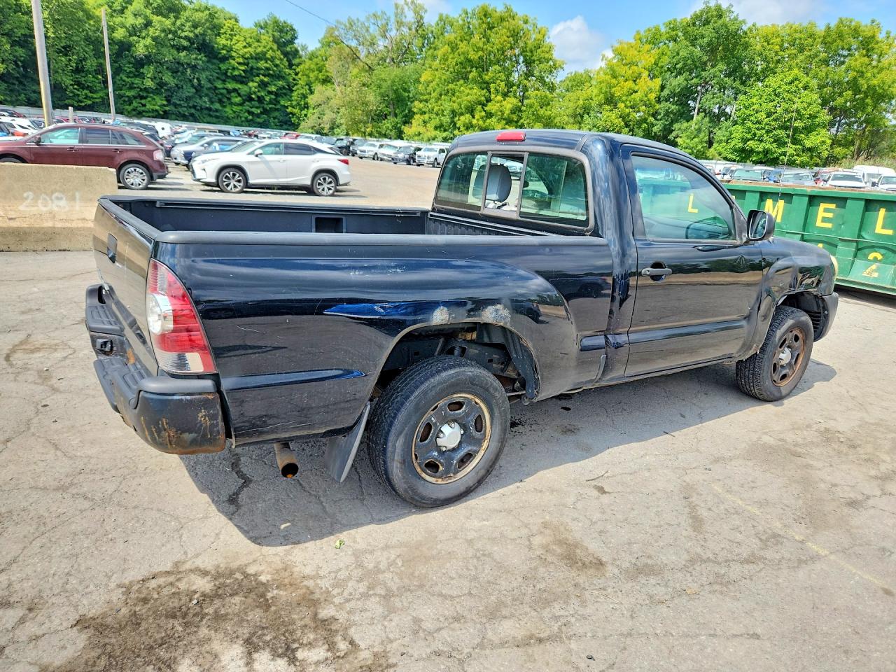 2011 Toyota Tacoma Base Black vin: 5TFNX4CNXBX004230