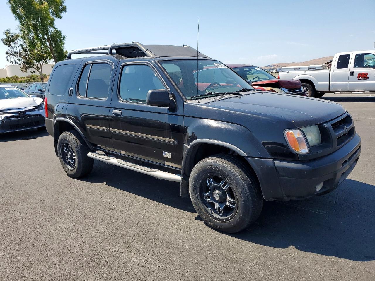 2001 Nissan Xterra Xe-v6 Black vin: 5N1ED28T81C520141