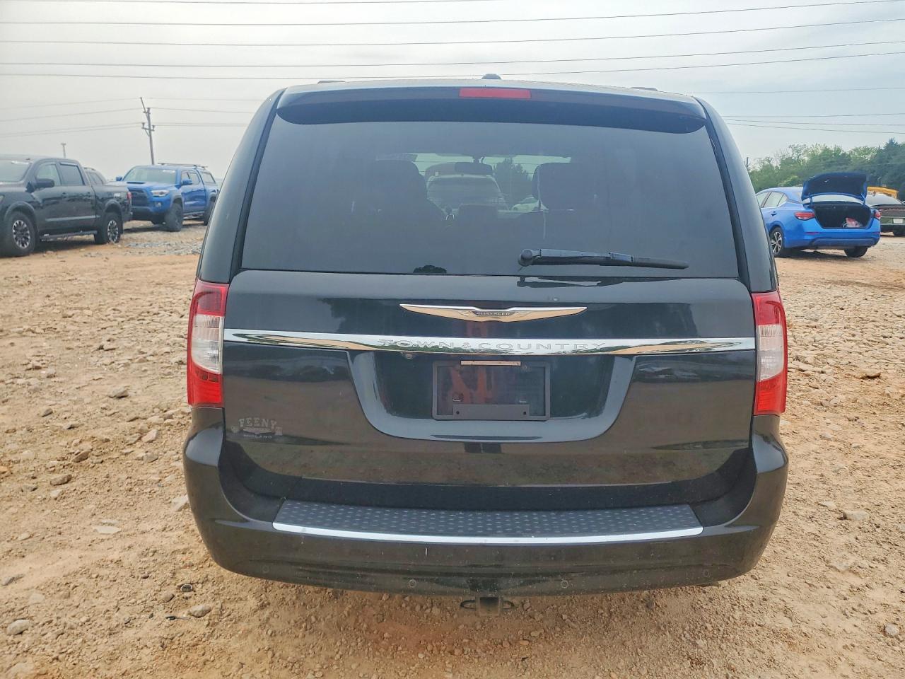2012 Chrysler Town & Country Touring L Black vin: 2C4RC1CG6CR136771