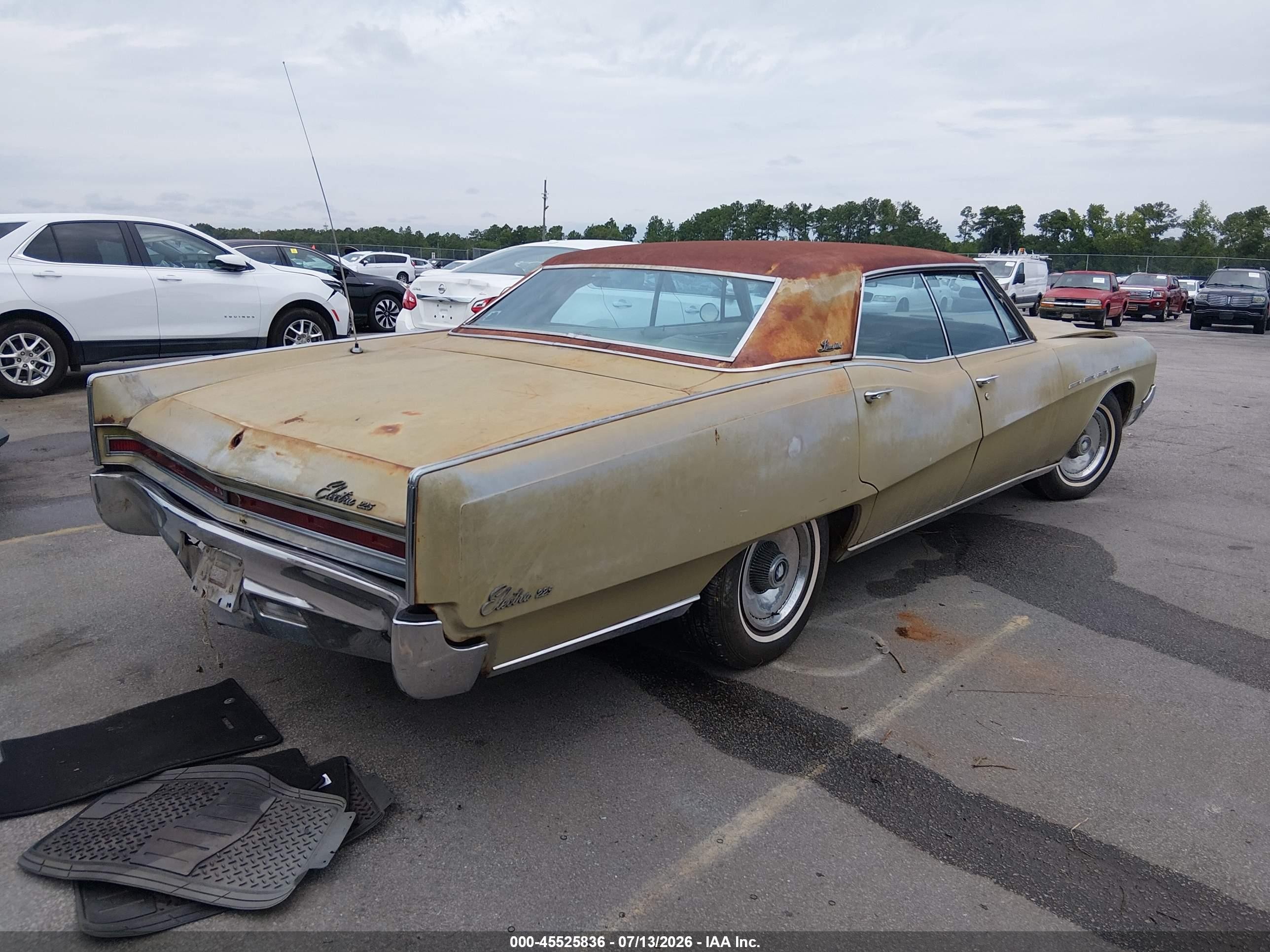 1970 Buic Electra Limited Beige vin: 484397H143261