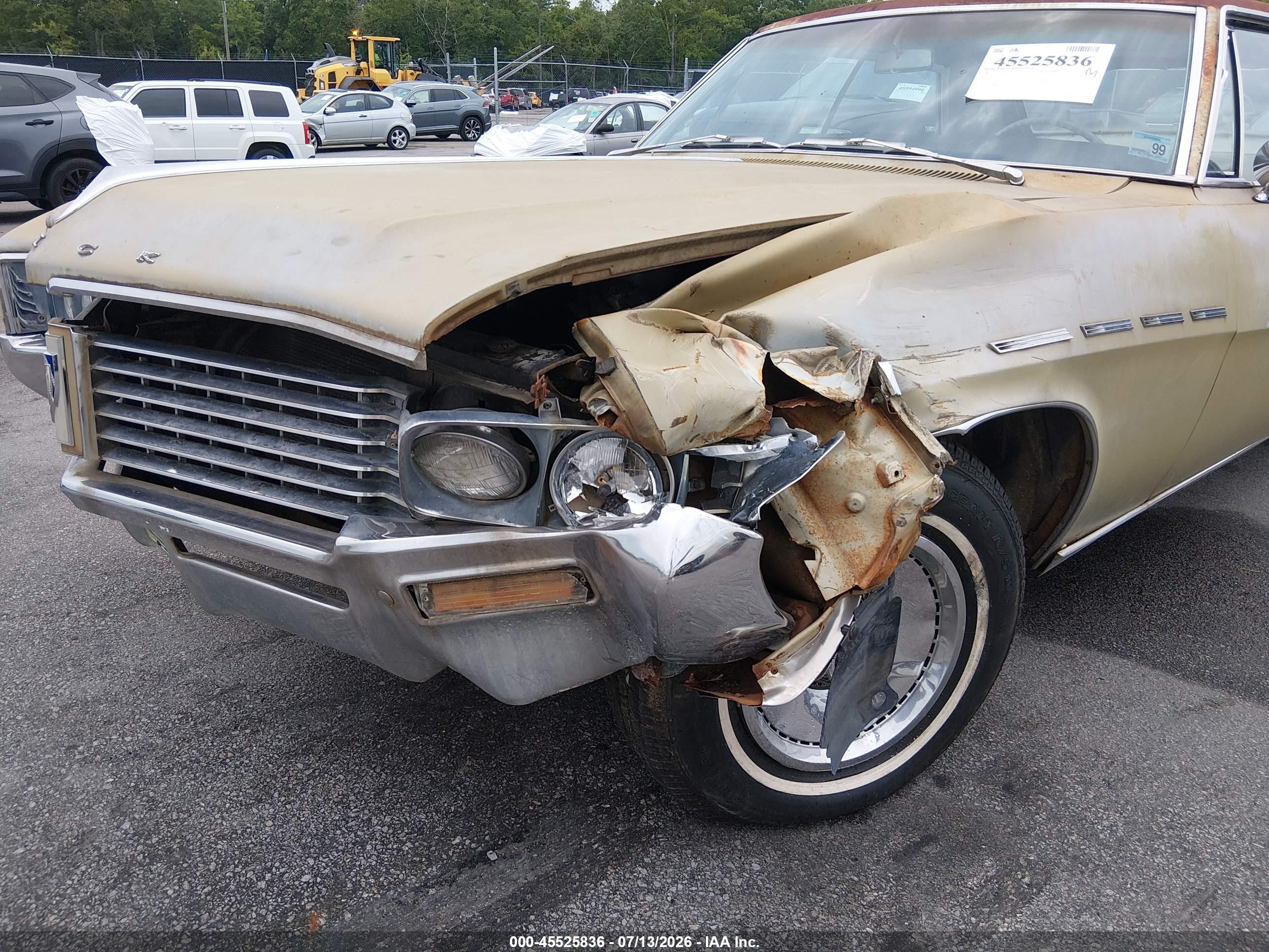1970 Buic Electra Limited Beige vin: 484397H143261