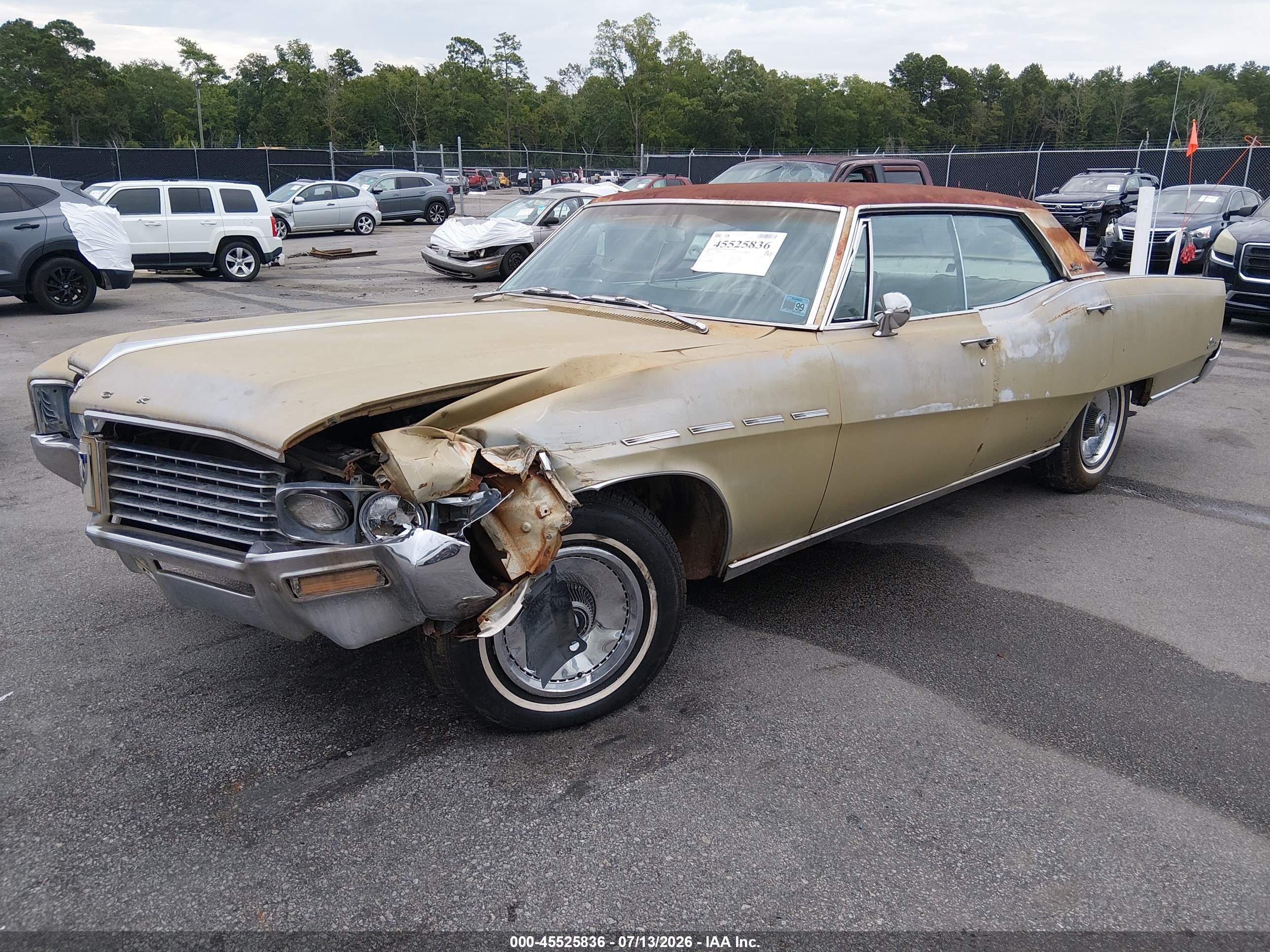 1970 Buic Electra Limited Beige vin: 484397H143261