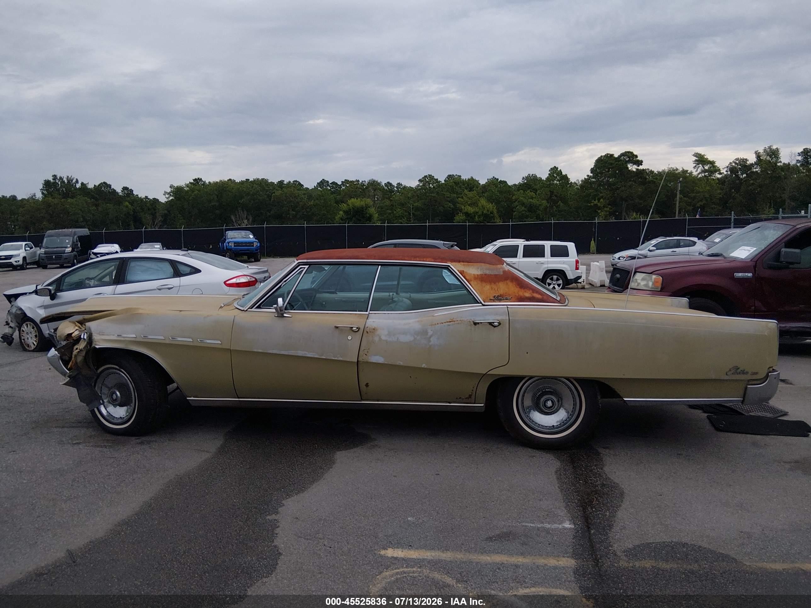 1970 Buic Electra Limited Beige vin: 484397H143261