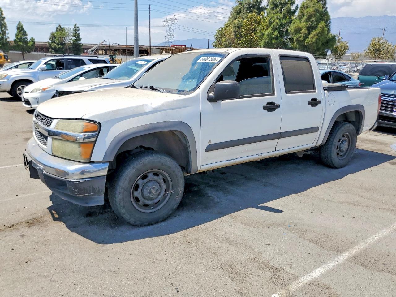 2008 Chevrolet Colorado Белый vin: 1GCDT13E188152906