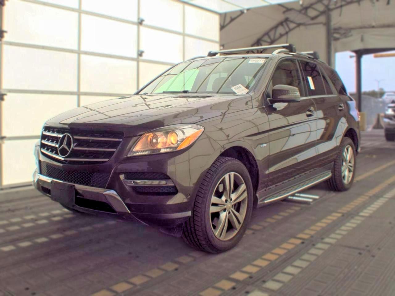 2012 Mercedes-benz Ml 350 4matic Brown vin: 4JGDA5HB8CA082457