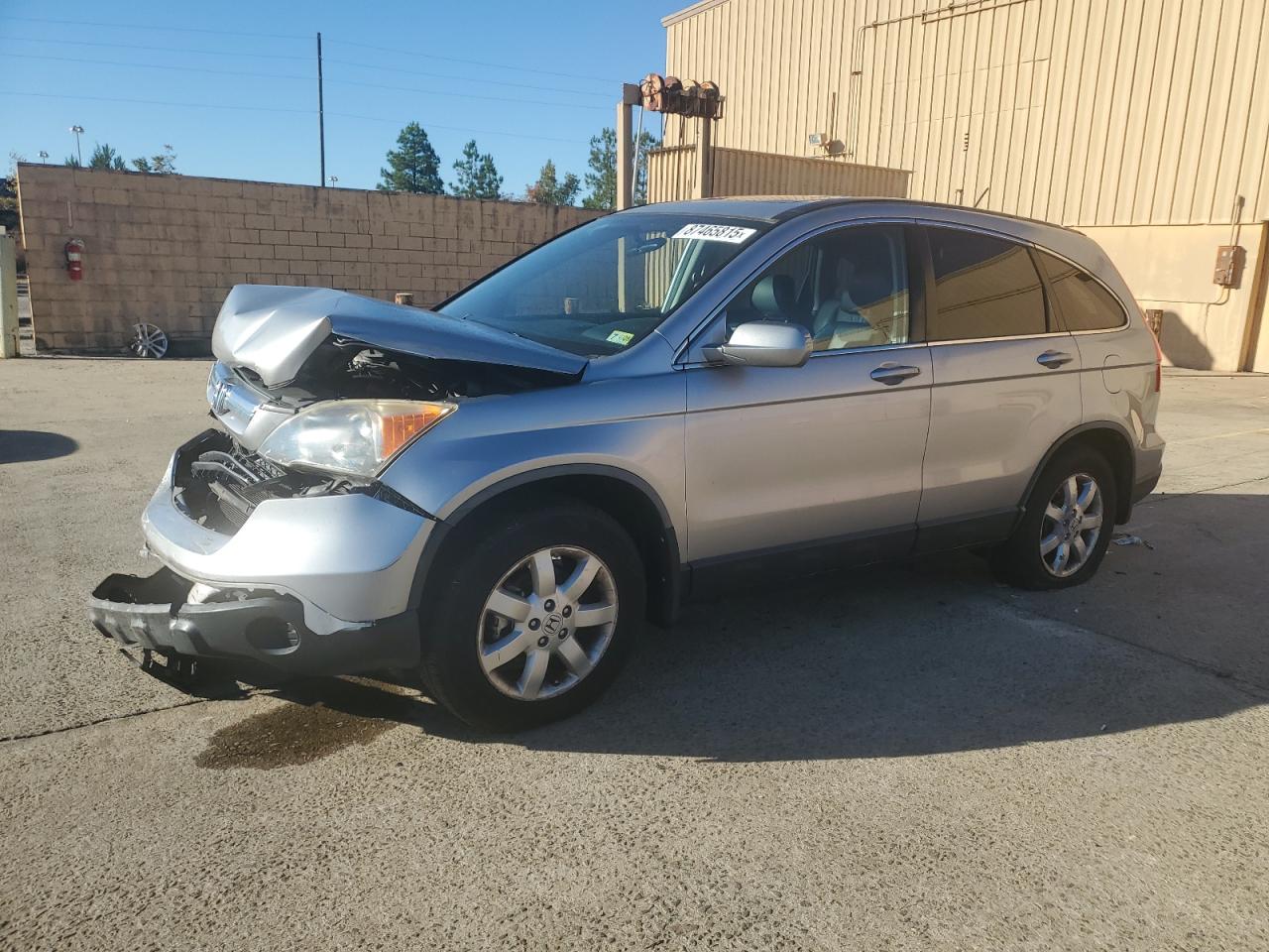 2008 Honda Cr-v Exl Silver vin: JHLRE48778C047637