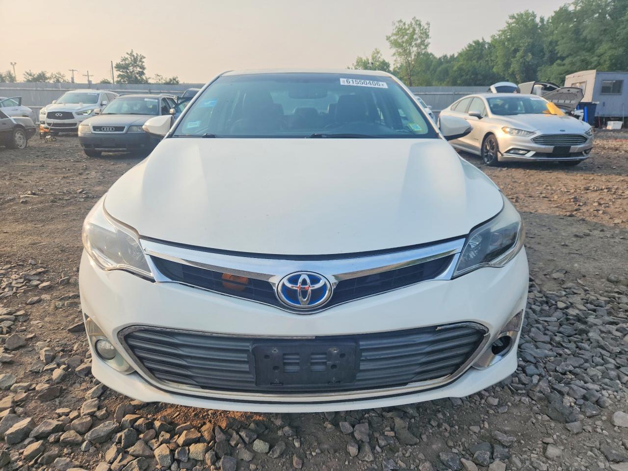 2015 Toyota Avalon Hybrid Xle Touring White vin: 4T1BD1EB4FU041919