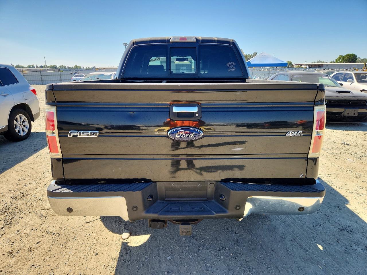 2012 Ford F150 Supercrew Black vin: 1FTFW1ET1CFA11513