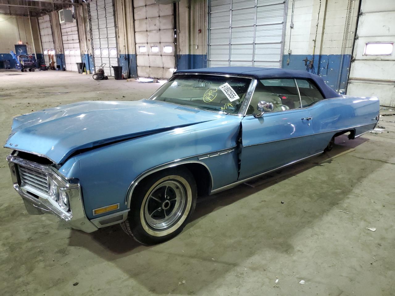 1970 Buick Electra Blue vin: 484670H326244