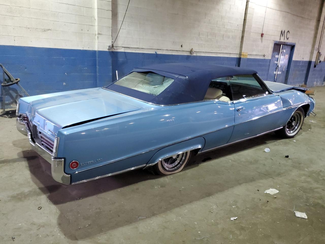 1970 Buick Electra Blue vin: 484670H326244