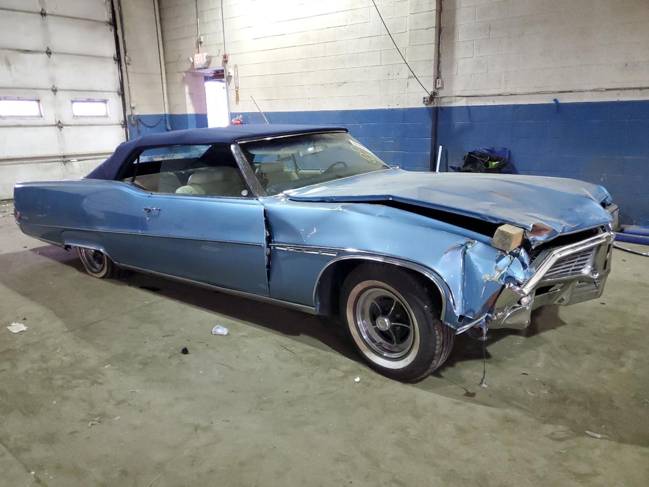 1970 Buick Electra Blue vin: 484670H326244