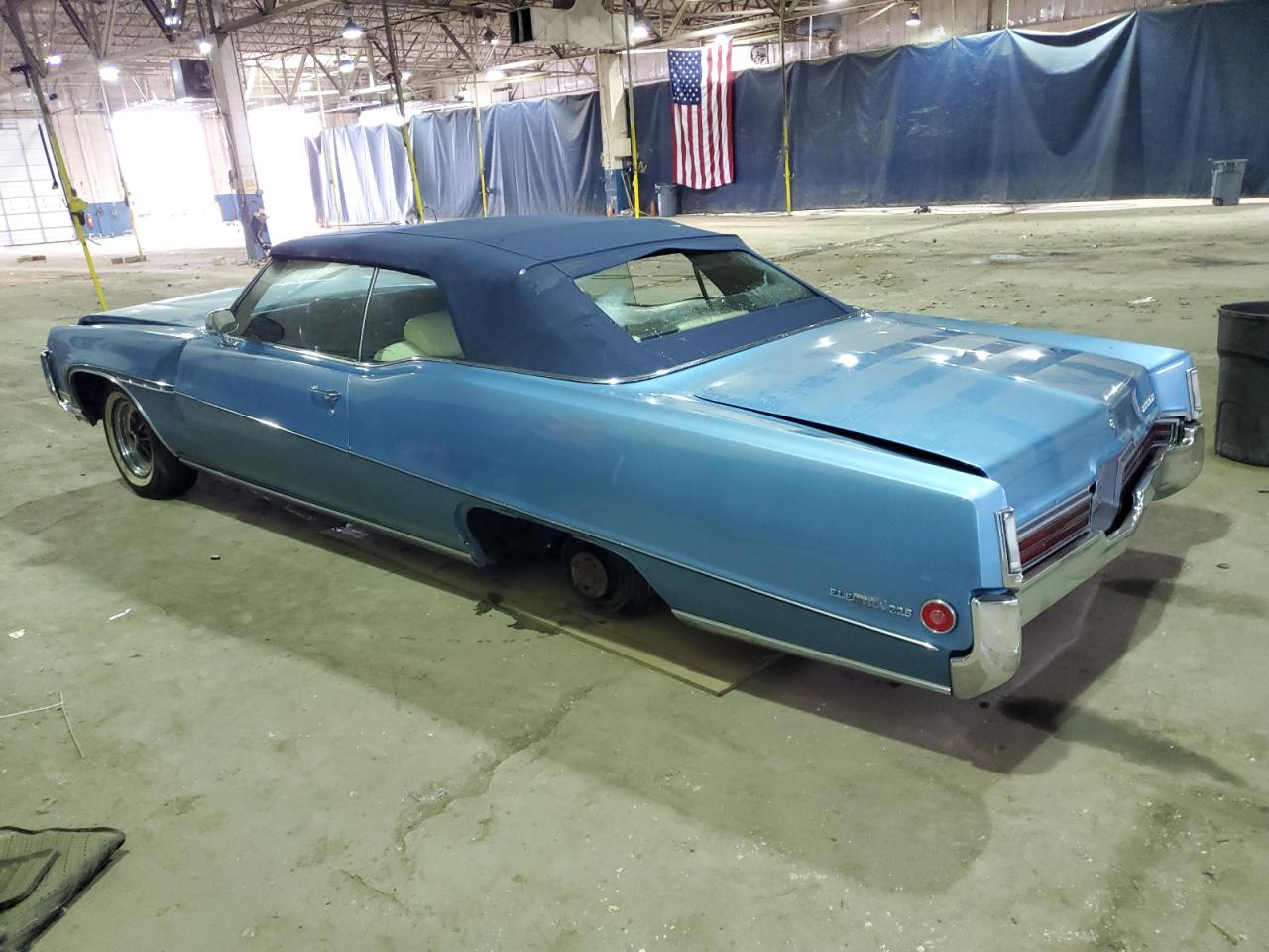1970 Buick Electra Blue vin: 484670H326244