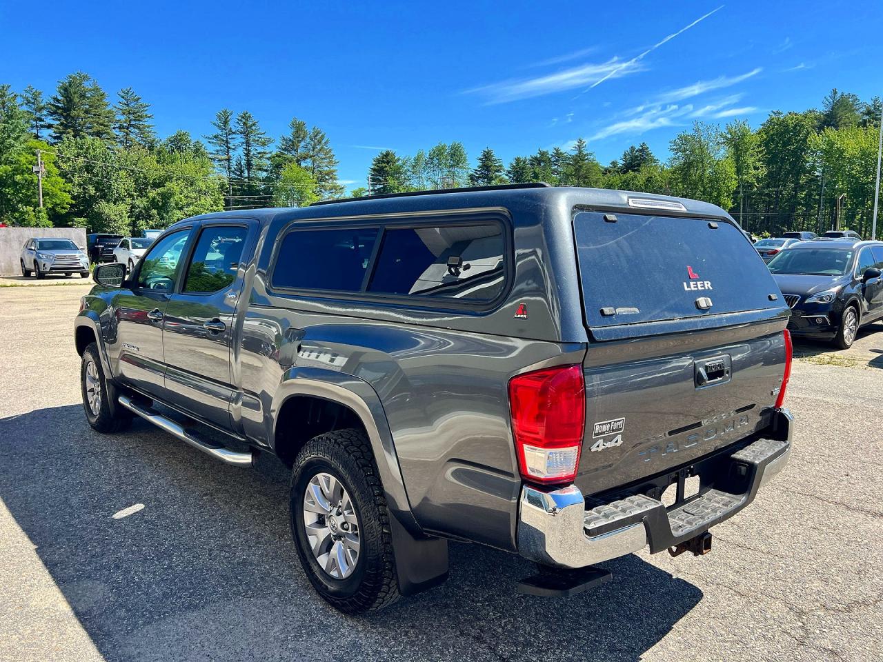 2016 Toyota Tacoma Sr5 V6 Gray vin: 3TMDZ5BN7GM001408