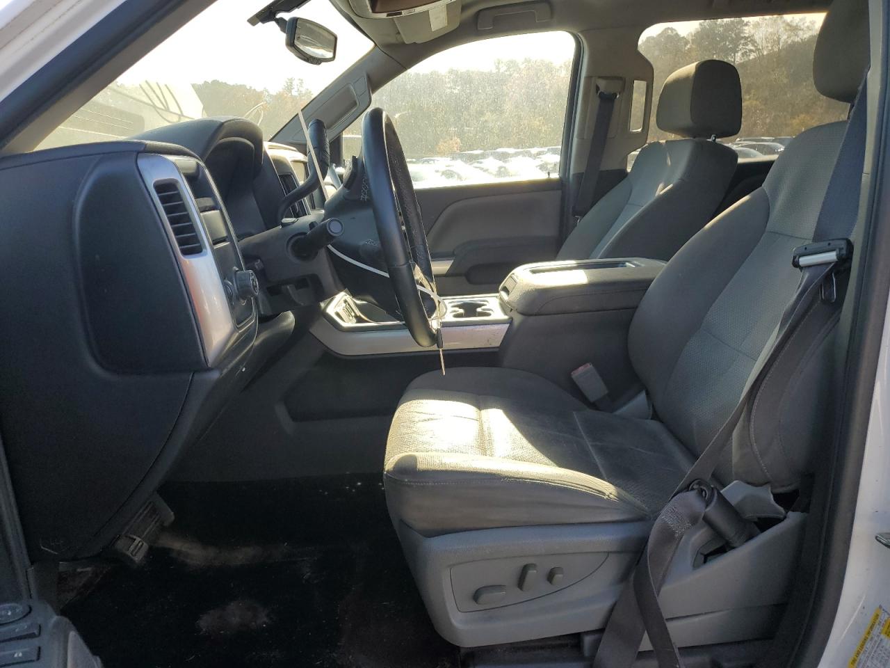 2014 Chevrolet Silverado C1500 Lt White vin: 3GCPCRECXEG111929