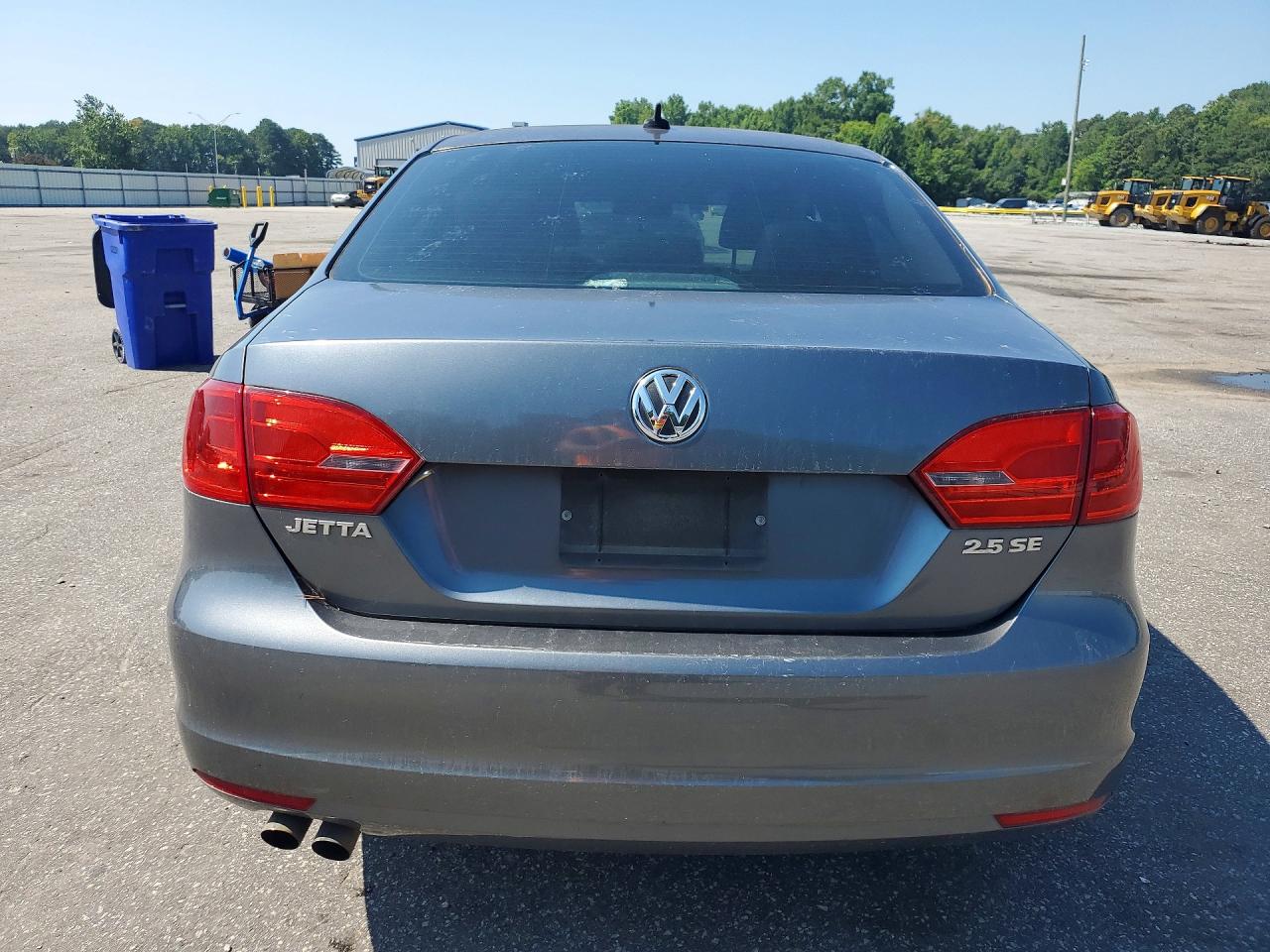 2012 Volkswagen Jetta Se Gray vin: 3VWDP7AJ4CM007738