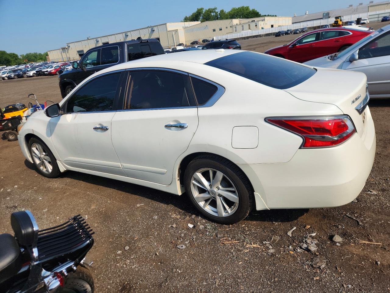 2015 Nissan Altima 2.5 Sl White vin: 1N4AL3APXFC109796