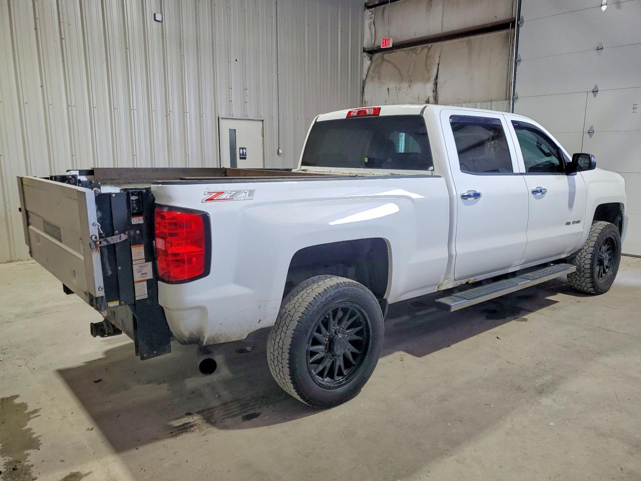 2015 Chevrolet Silverado K3500 Lt White vin: 1GC4KZC83FF138817
