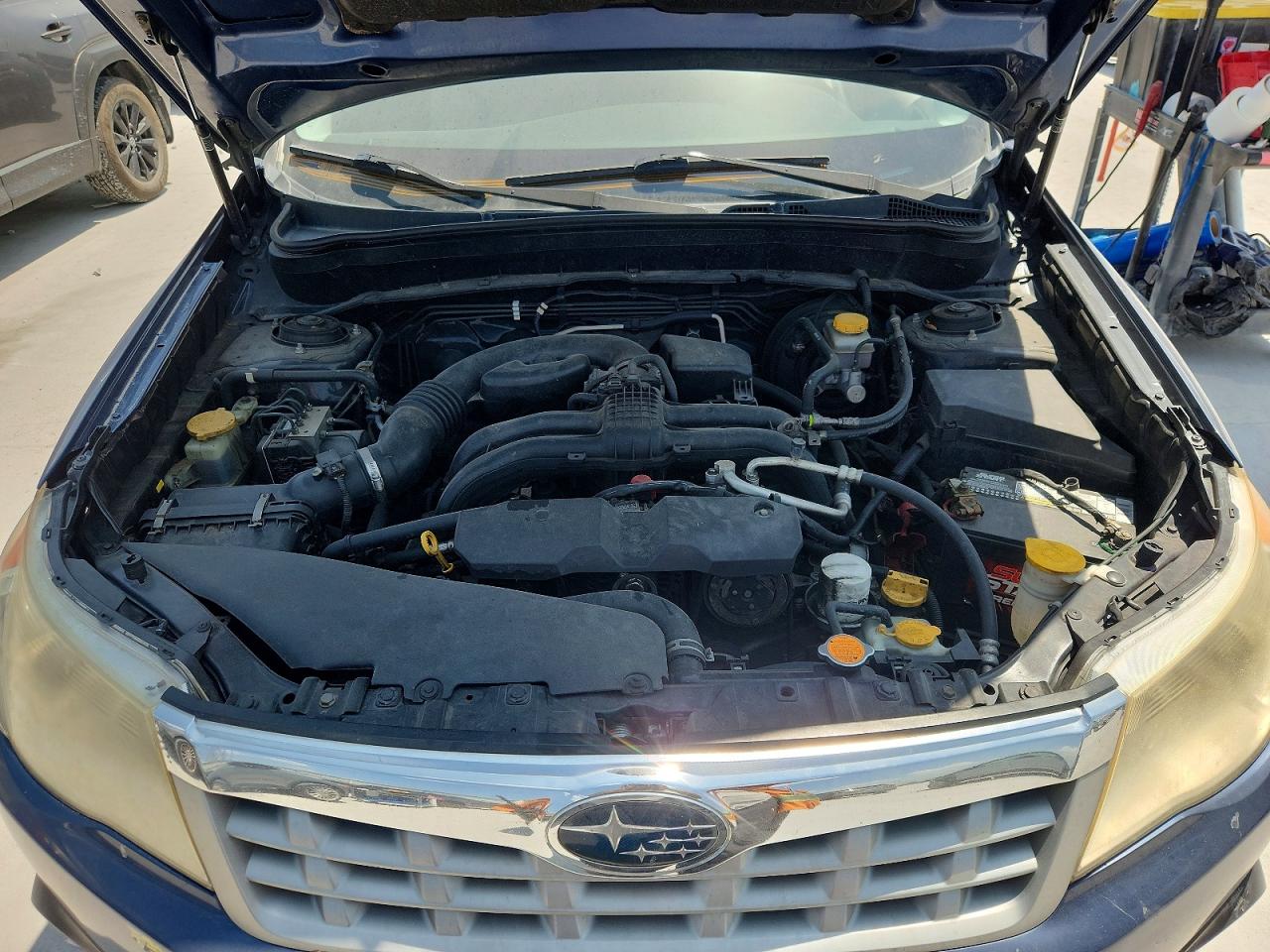 2013 Subaru Forester 2.5x Blue vin: JF2SHABC9DH422386