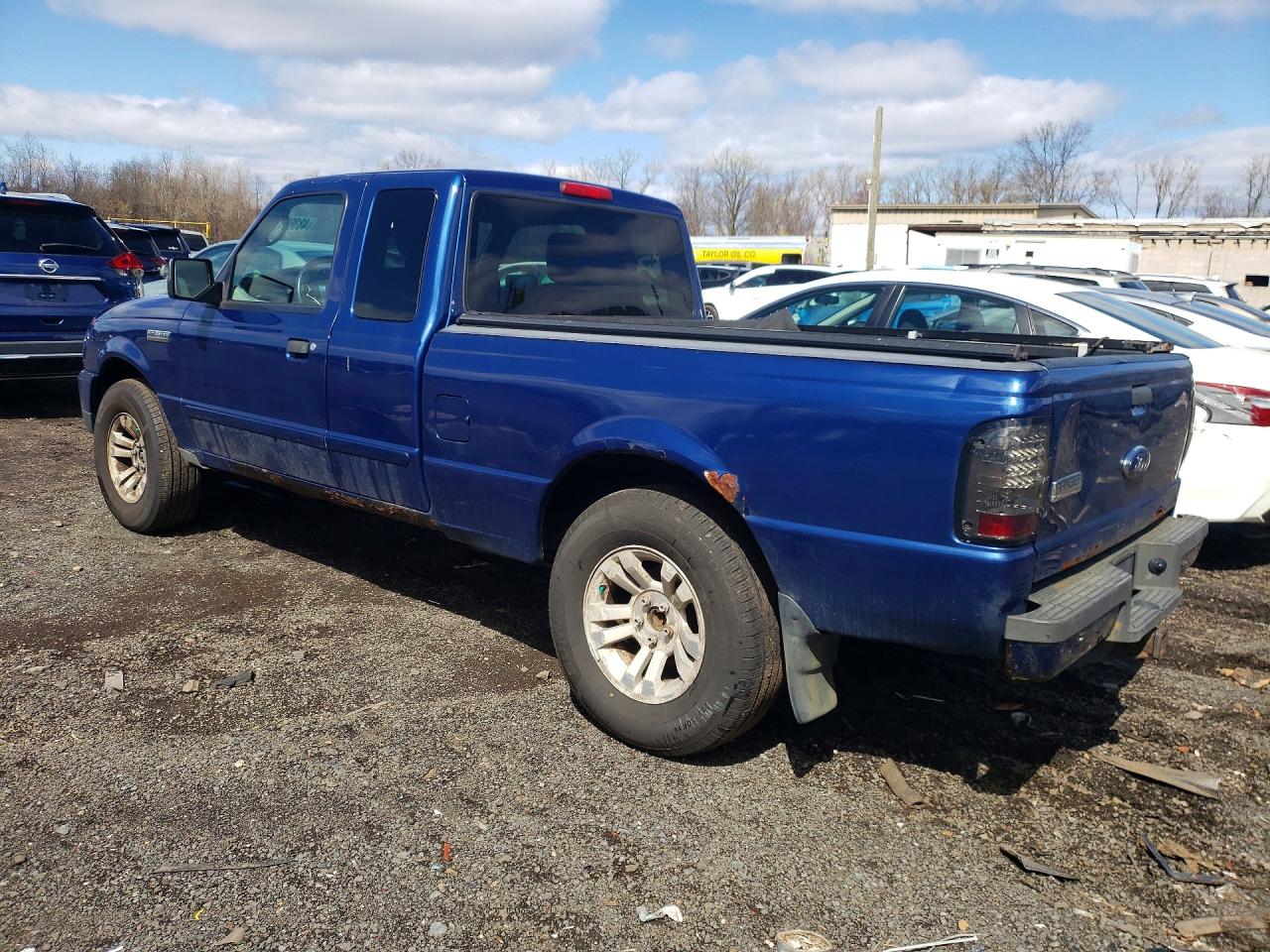 2010 Ford Ranger Super Cab Синий vin: 1FTLR4FE2APA25715