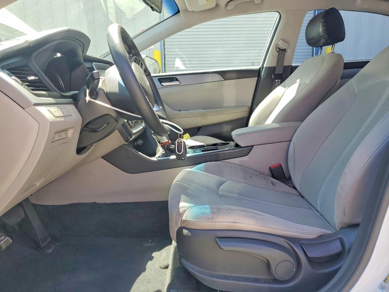 2018 Hyundai Sonata Se White vin: 5NPE24AF6JH680534