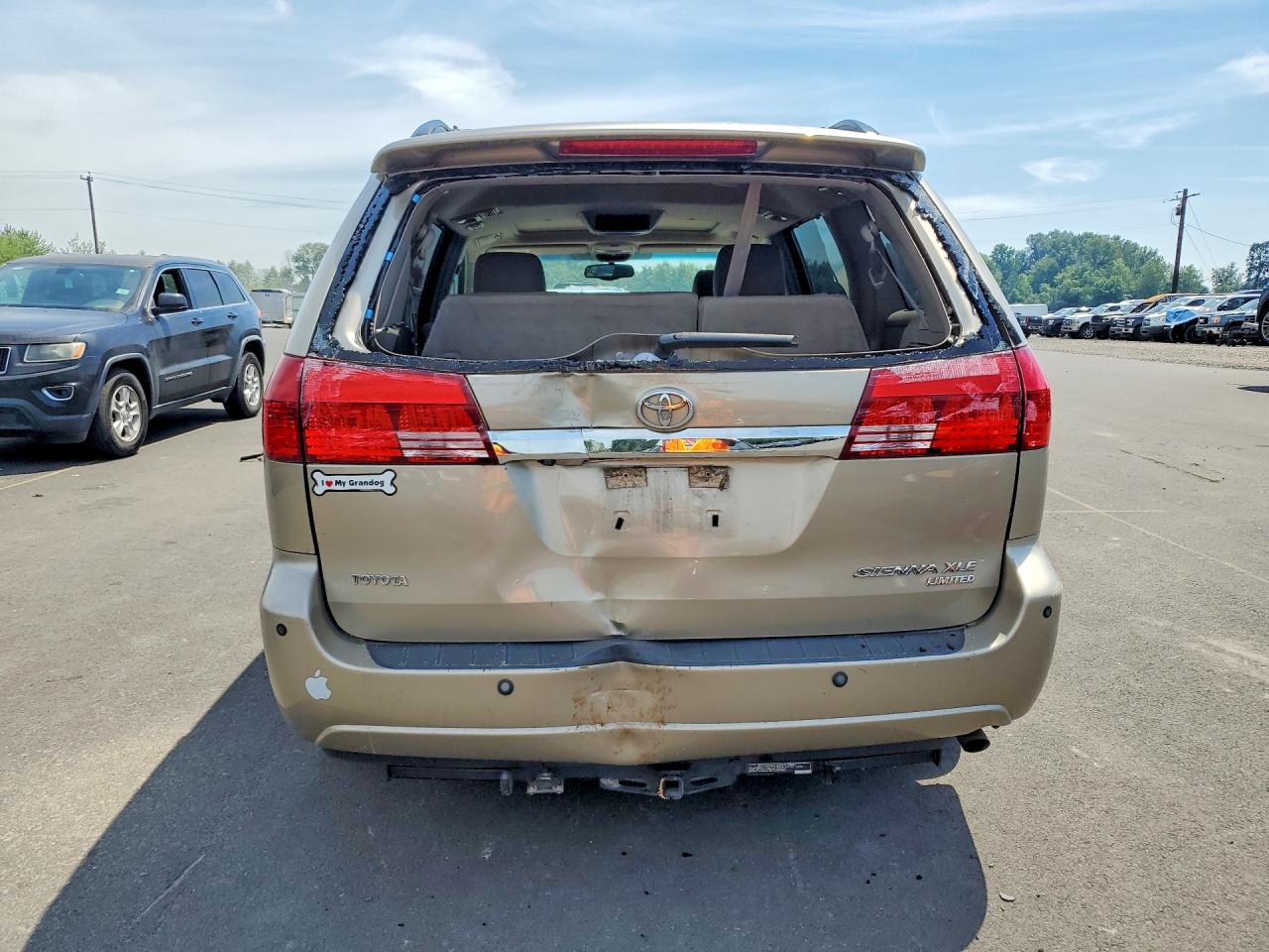 2004 Toyota Sienna Xle Limited 7 Passenger Beige vin: 5TDZA22C64S165349