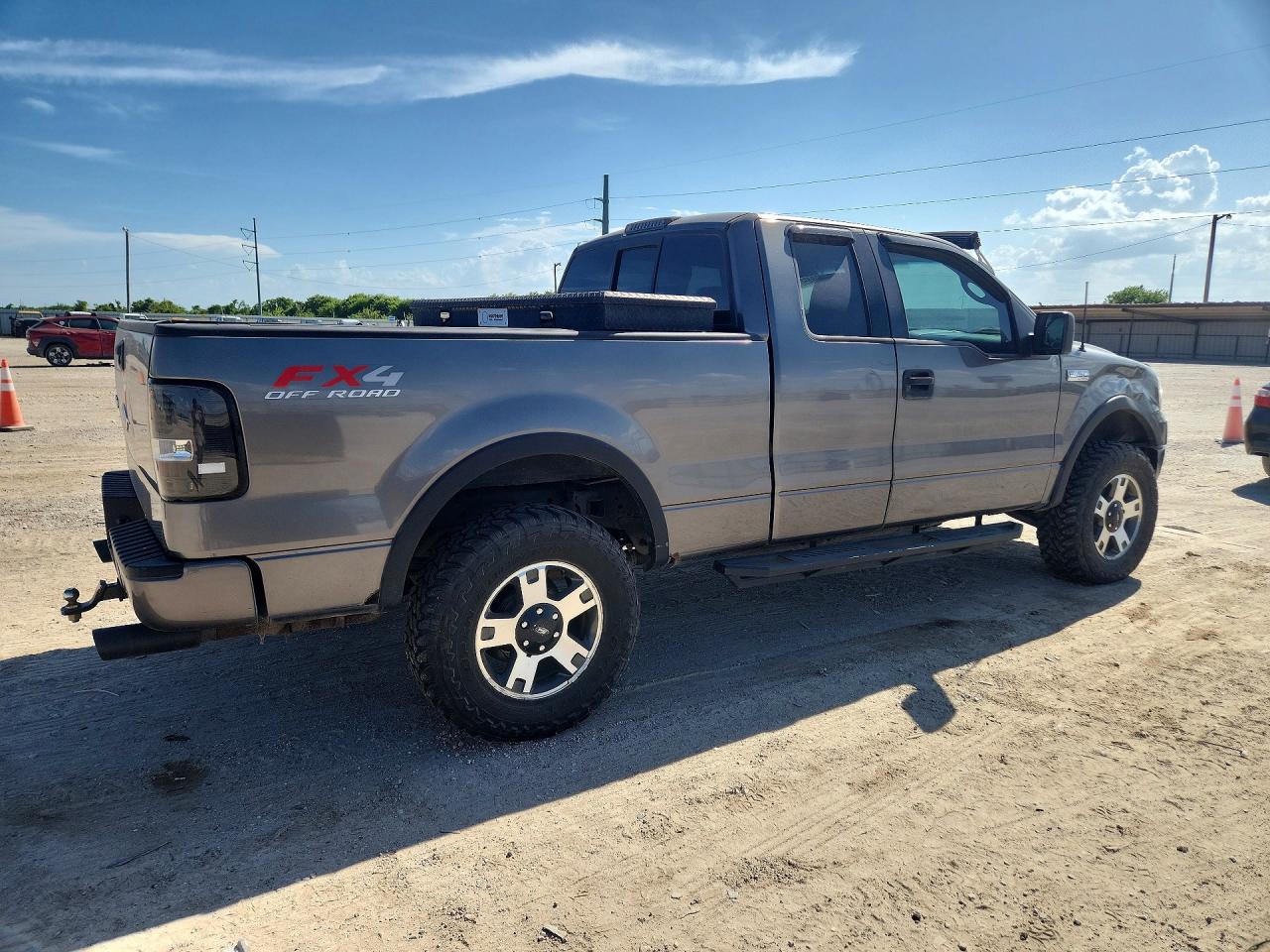 2004 Ford F150 Gray vin: 1FTPX14554NA80832