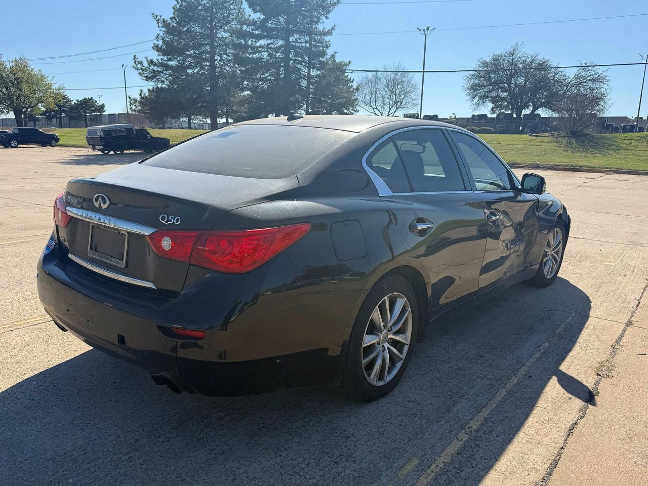 2014 Infiniti Q50 Hybrid Premium Black vin: JN1AV7AR0EM700535