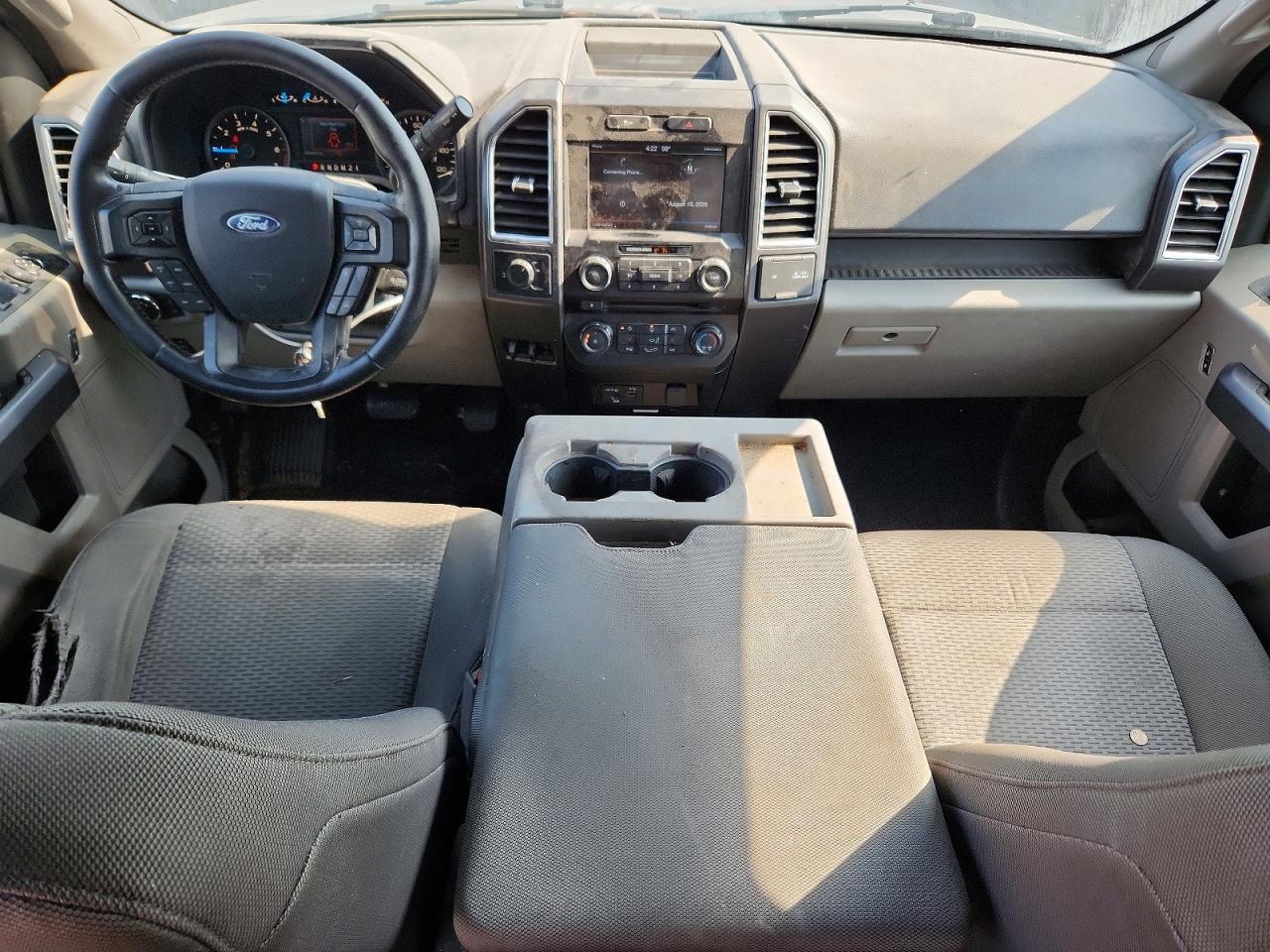 2015 Ford F150 Supercrew Gray vin: 1FTEW1CG6FFA10962