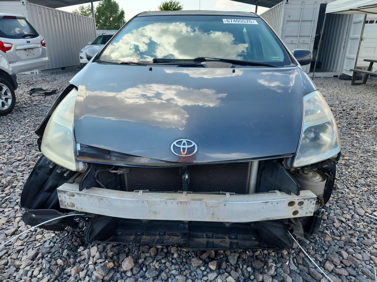 2008 Toyota Prius Base Charcoal vin: JTDKB20U583416508