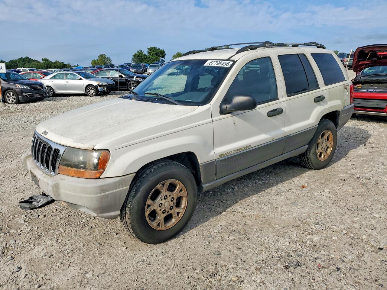 2001 Jeep Grand Cherokee Laredo White vin: 1J4GW48S11C718306
