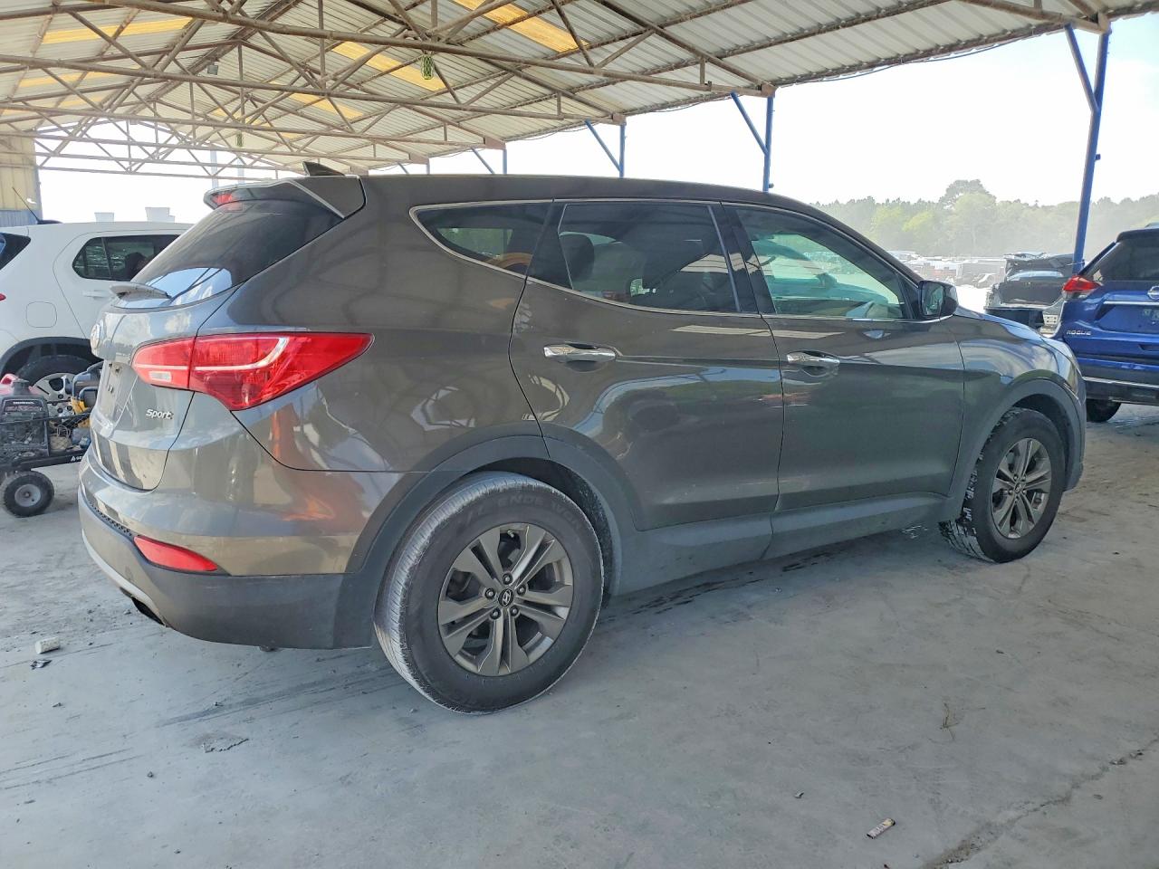 2014 Hyundai Santa Fe Sport 2.4l Gray vin: 5XYZT3LB3EG162574