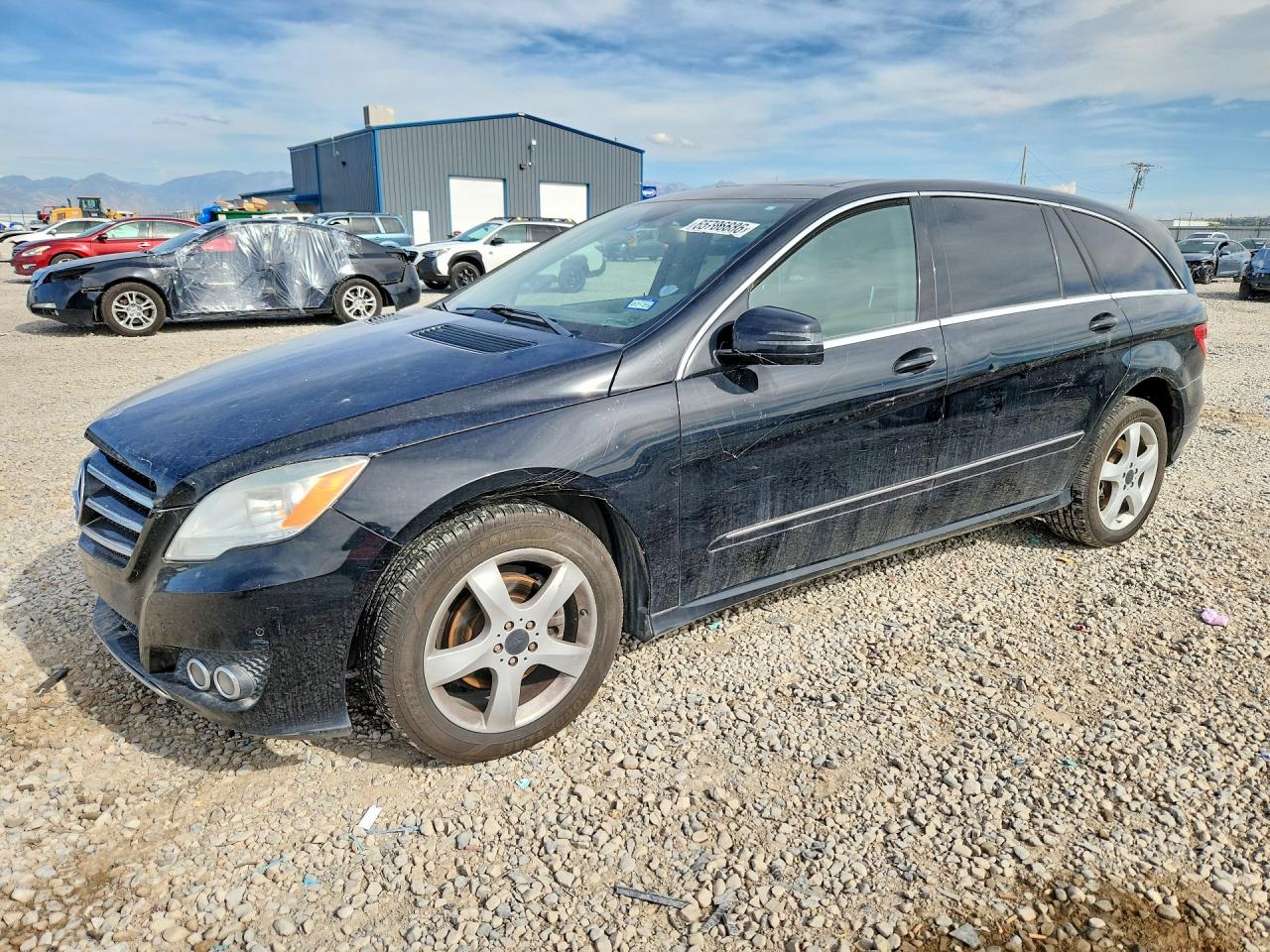 2011 Mercedes-benz R 350 4matic Black vin: 4JGCB6FE7BA123851