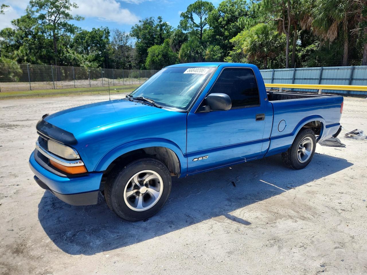 2000 Chevrolet S Truck S10 Blue vin: 1GCCS1447YK176697